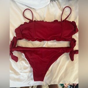 Red bikini